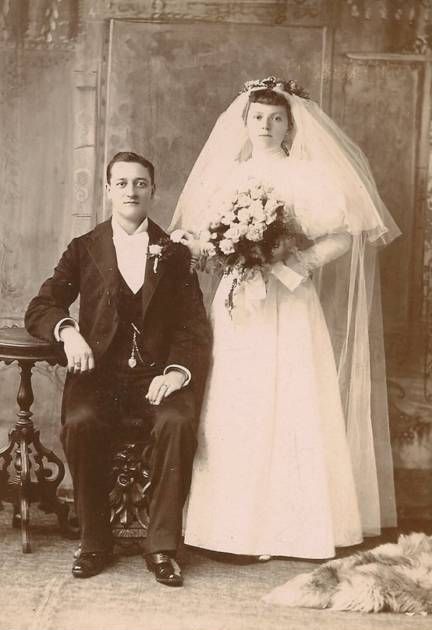 Bride c.  1890 photo